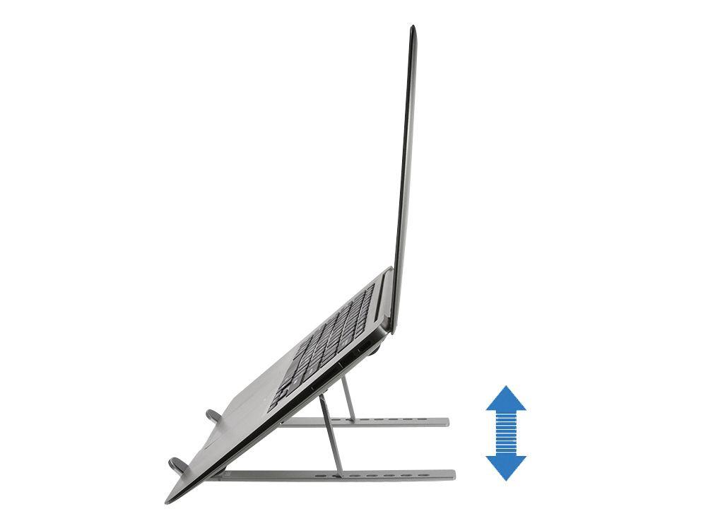 Suporte para Portátil CONCEPTRONIC Thana Ergo F (Até 15,6″ - Ajustável - Prateado), miniatura 2