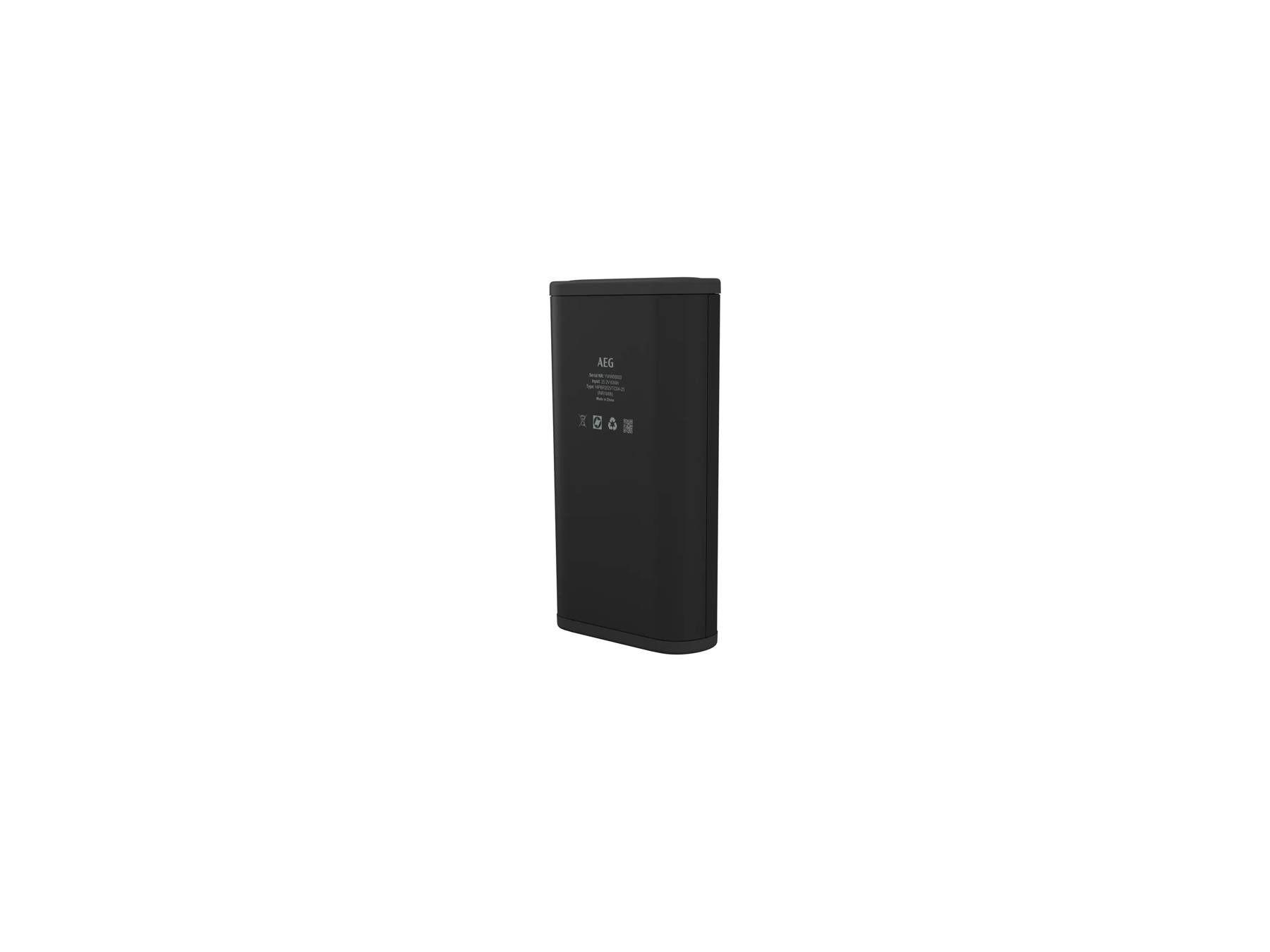 Bateria para Aspirador Vertical AEG AZE150 (Altura 225 mm (embalagem) - Preto)