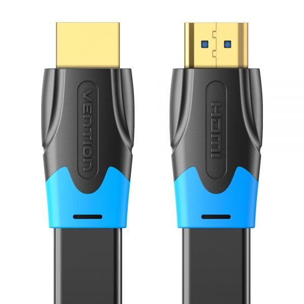Cabo HDMI VENTION AAKBH (2 m - 4K a 60 Hz - Preto)