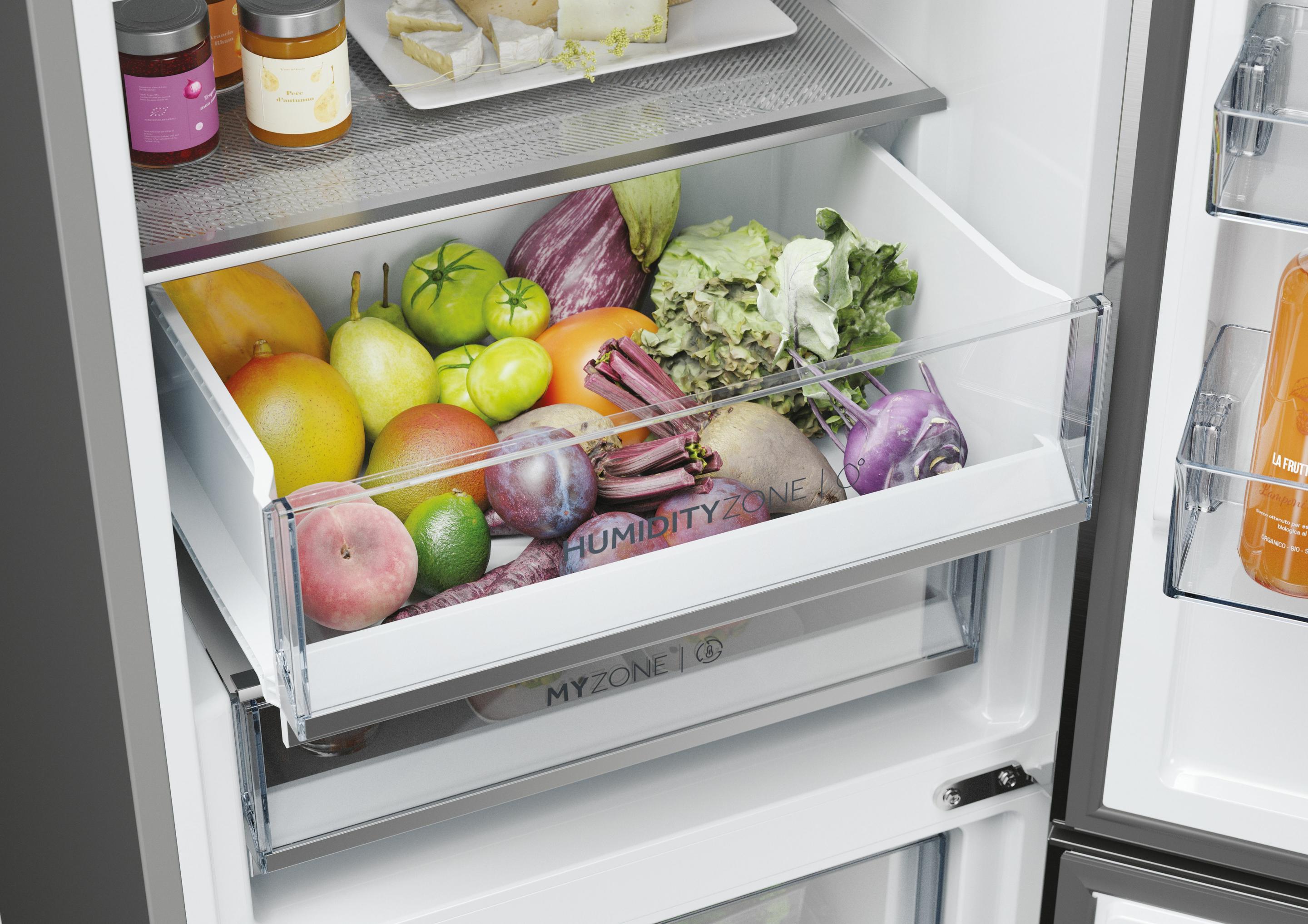Frigorífico Combinado Independente HAIER HDPW5620CNPK (406 l - hOn - 205x59,5x66,7 cm - Prateado) — miniatura 10