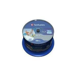 Disco Blu-ray Gravável VERBATIM 43812 (BD-R - 25 GB - 6x - 50 unidades - Imprimível)