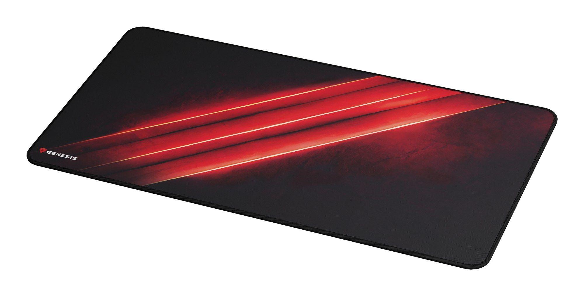 Rato GENESIS Carbon 500 Maxi Flash G2 (Preto/Vermelho)