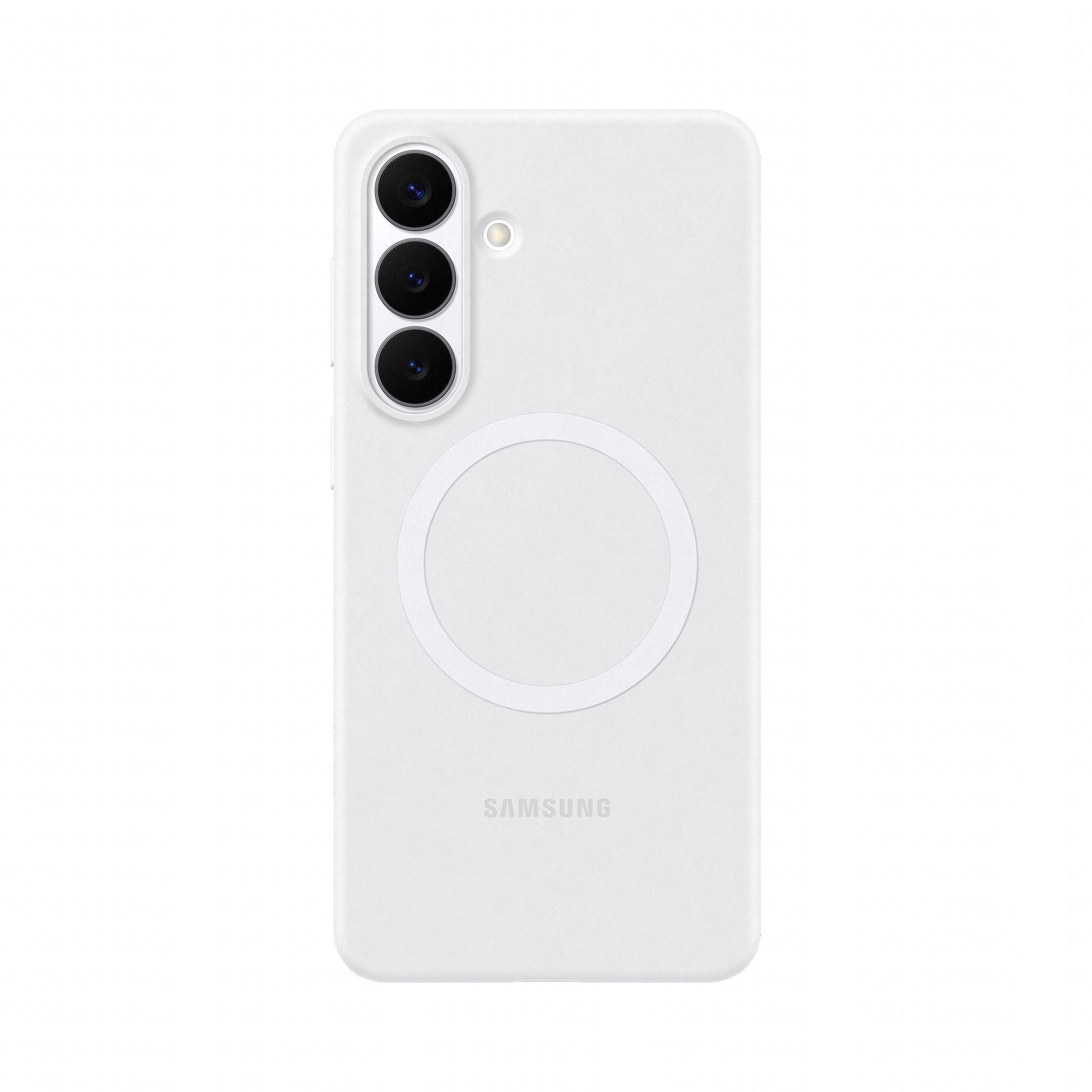Capa Magnética de Silicone SAMSUNG Galaxy S26+ (Silicone - Branco)