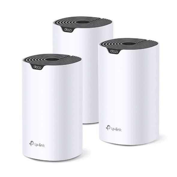 Sistema Wi-Fi Mesh TP-LINK Deco S7 (Wi-Fi 5 - 1900 Mbit/s - Dual-Band - Branco e Preto) — imagem 1