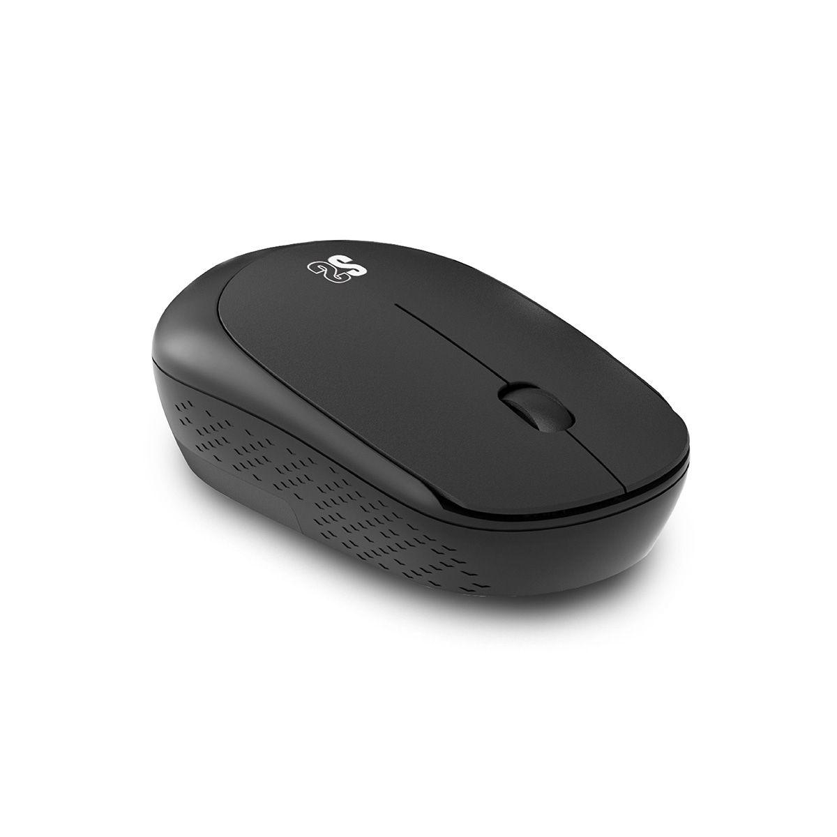 Rato SUBBLIM Business Plus Silent (Ambidestro - 1200 DPI - Ótico - Preto)