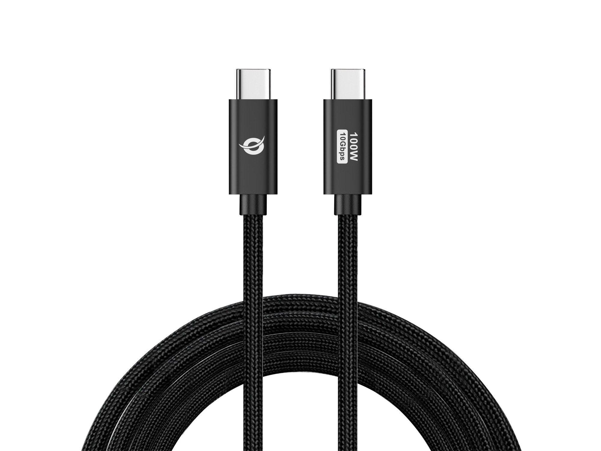 Cabo USB-C CONCEPTRONIC ETTA02B12 (1,2 m - USB C - Preto) — miniatura 2
