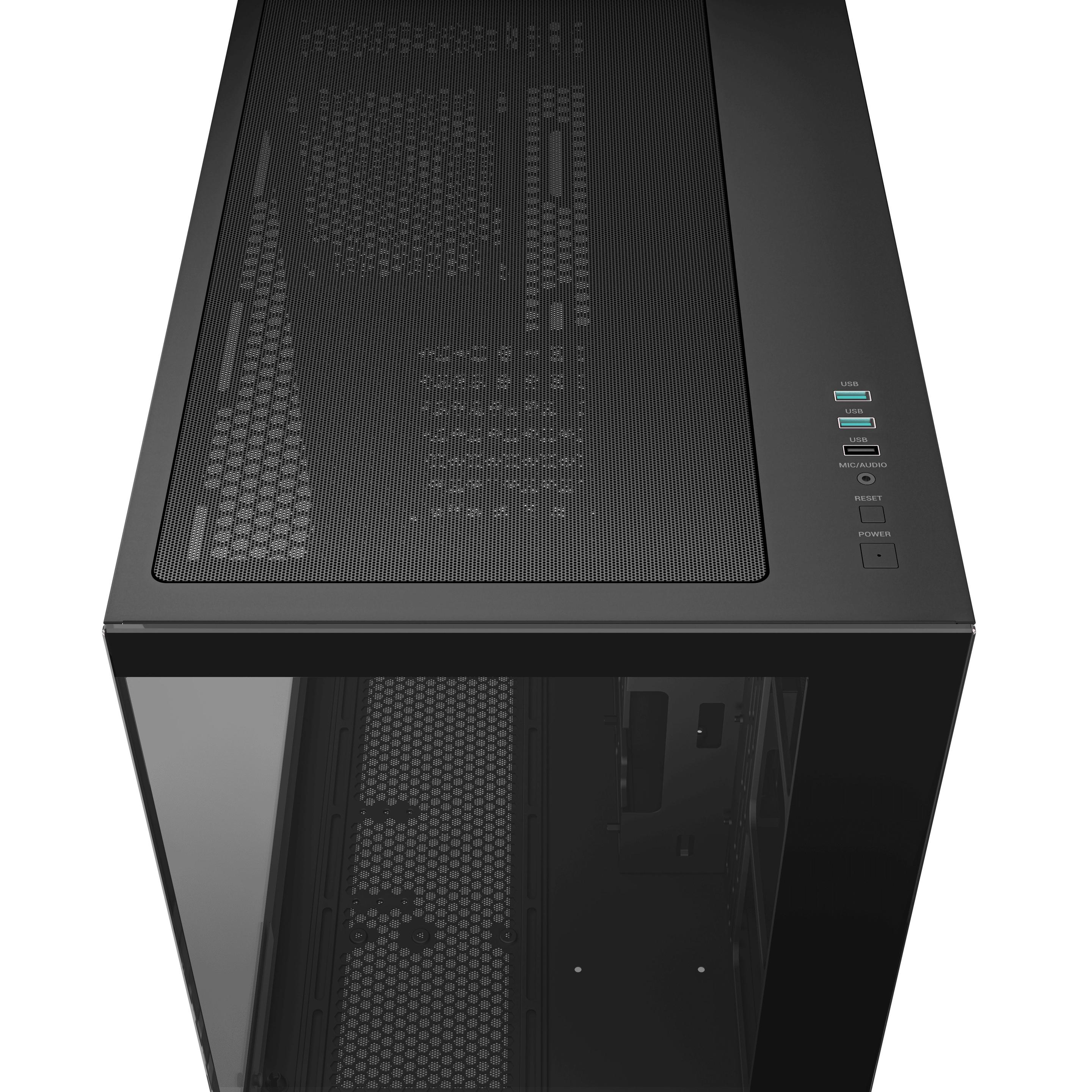 Caixa PC DEEPCOOL CG530 (ATX, ITX, micro ATX - ATX, PS2 - Midi Tower - Preto) — miniatura 9