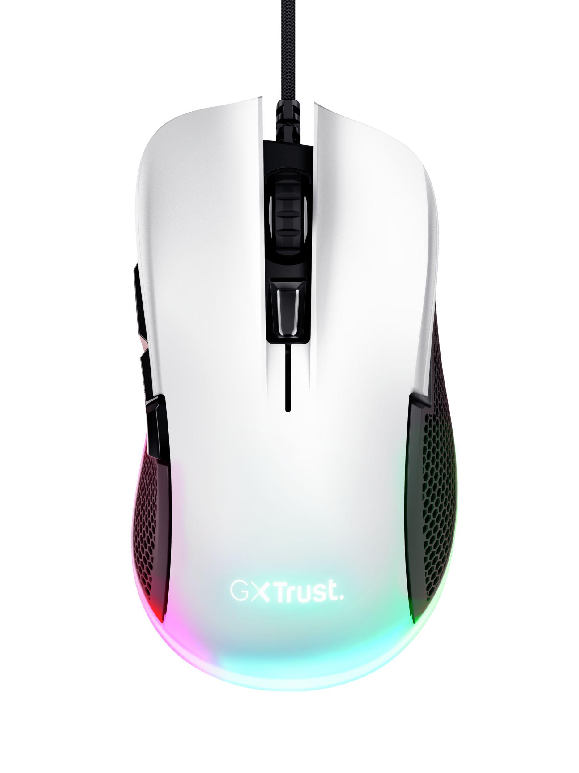 Rato TRUST GXT 922W Ybar (Mão direita - 7200 DPI - Ótico - Branco), miniatura 4