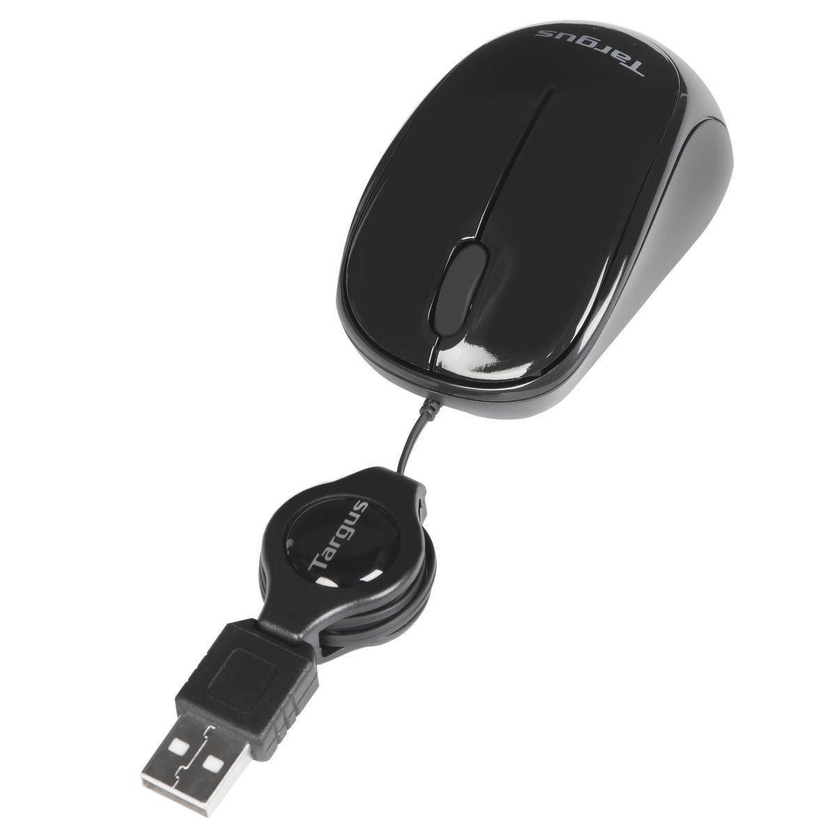 Rato TARGUS AMU75EU (Ambidestro - 1000 DPI - Blue Trace - Preto) — miniatura 2