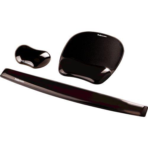 Tapete de Rato FELLOWES Crystal (Gel, Plástico - Preto) — miniatura 5