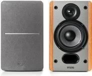 Conjunto de Colunas Passivas EDIFIER P12 (20 W - Com fios - Cinzento/Madeira)