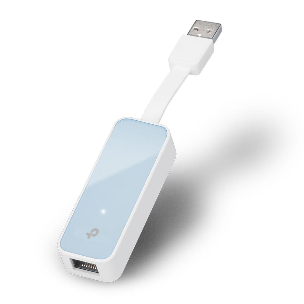 Adaptador de Rede TP-LINK UE200 (PC/Laptop - Branco e Azul) — miniatura 2