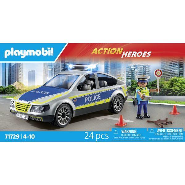 Carro de Patrulha da Polícia PLAYMOBIL 71729 (A partir dos 4 anos - Multicor), miniatura 3