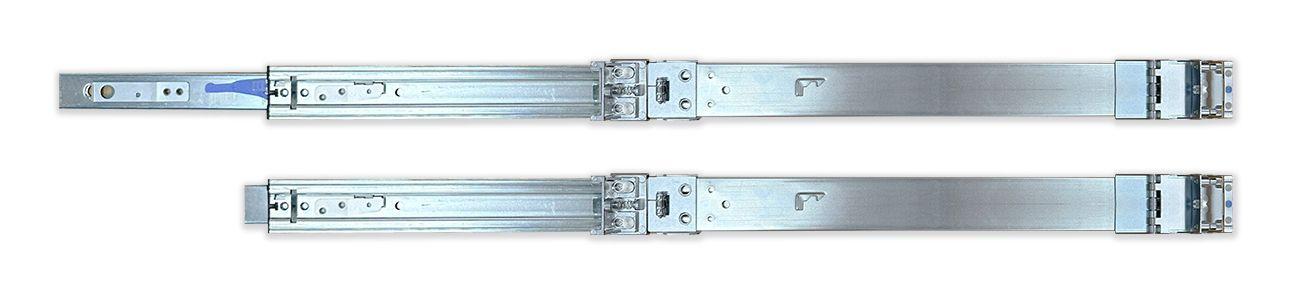 Kit de Calhas para Rack QNAP RAIL-S01 (12,6 cm - Cromado)