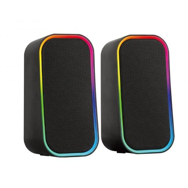 Colunas para PC SPEEDLINK TOKEN RGB (Com fios e sem fios - 2.0 canais - Preto) — miniatura 3
