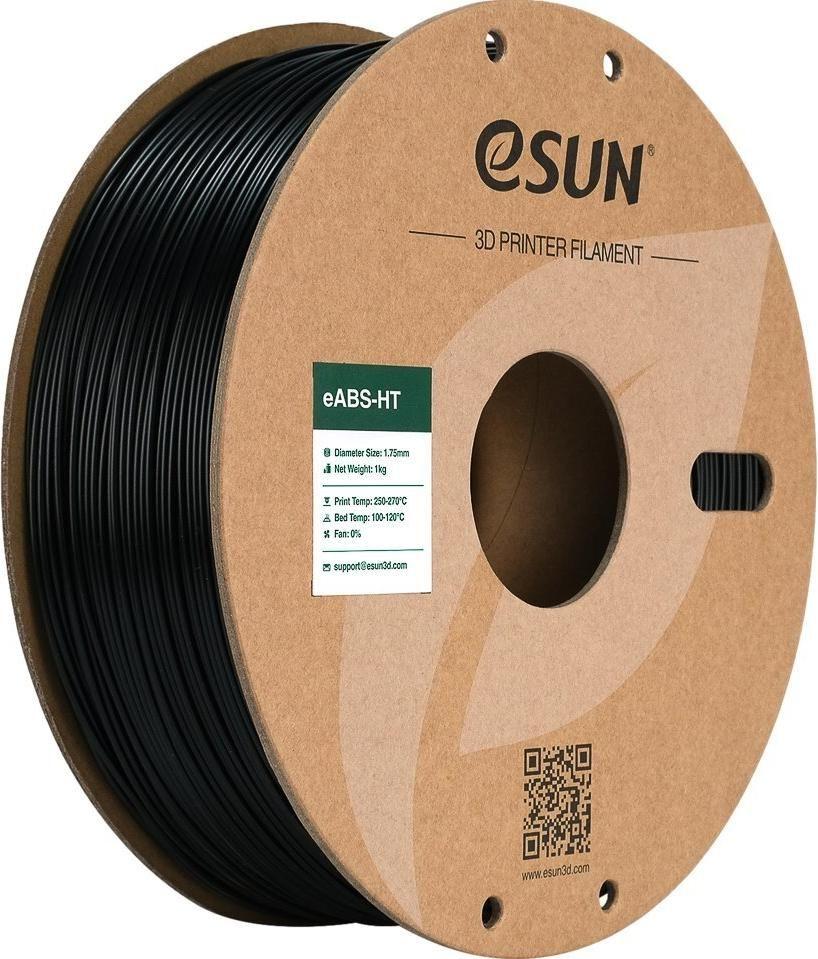 Filamento de Impressão 3D ESUN ABS-HT (Preto)