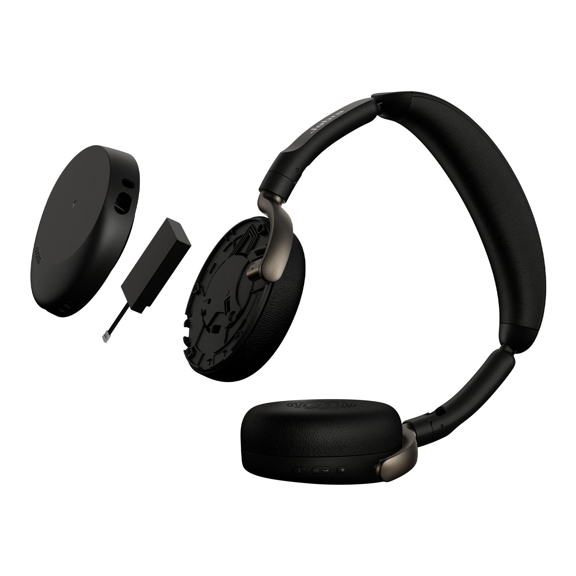 Headset JABRA Evolve3 65 Flex UC Link 390c (Binaural - Sem fios - Supra-aural - Preto), miniatura 5