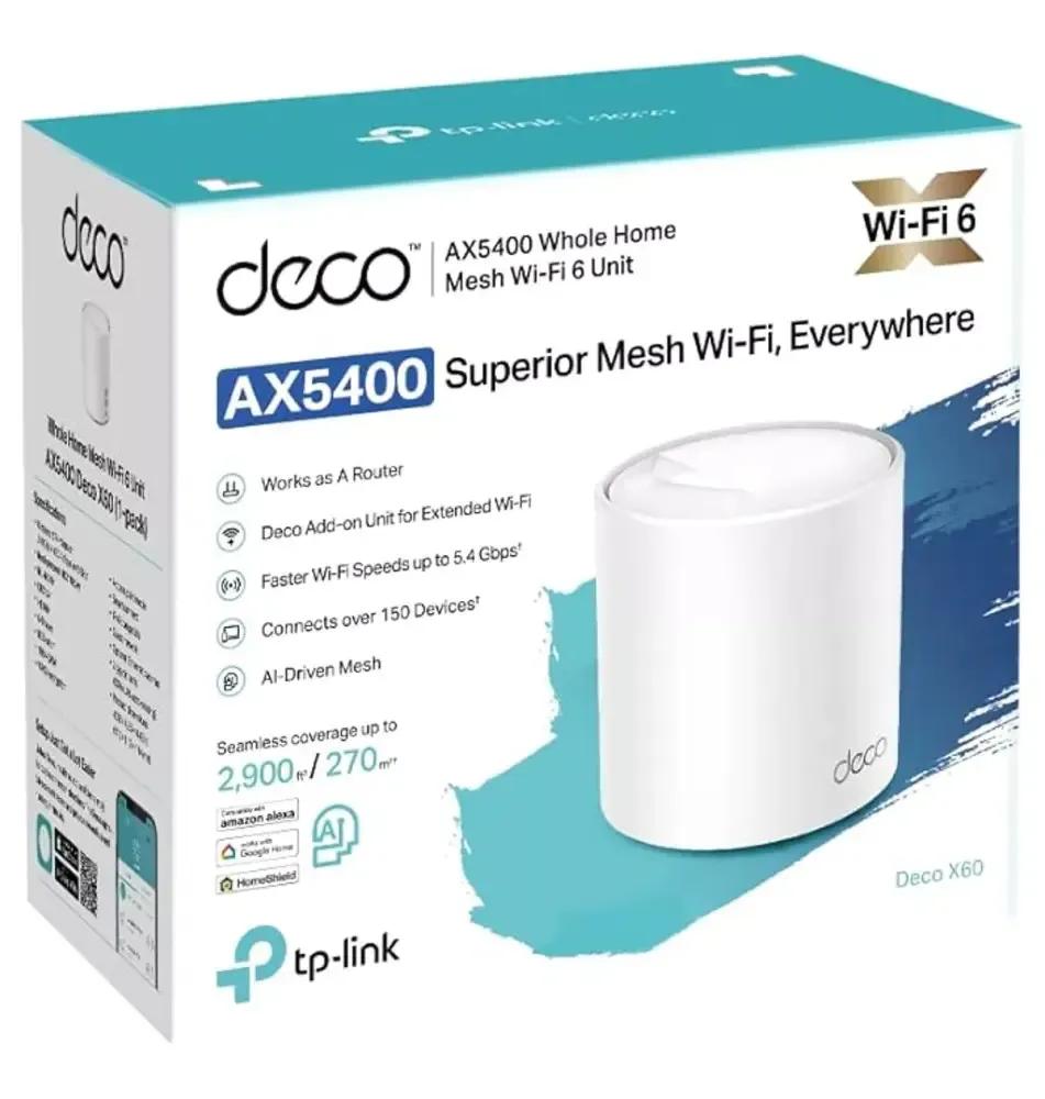 Sistema Mesh TP-LINK Deco X60 (Wi-Fi 6 - 2402 Mbit/s - Dual-band - Branco) — miniatura 2