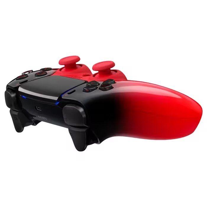 Comando SONY DualSense Techno Red (Com fios e sem fios - Preto/Vermelho) — miniatura 3