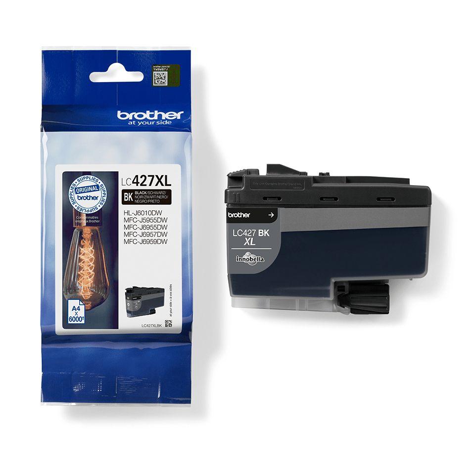 Tinteiro BROTHER LC427XLBK (6000 páginas - Preto) — miniatura 3