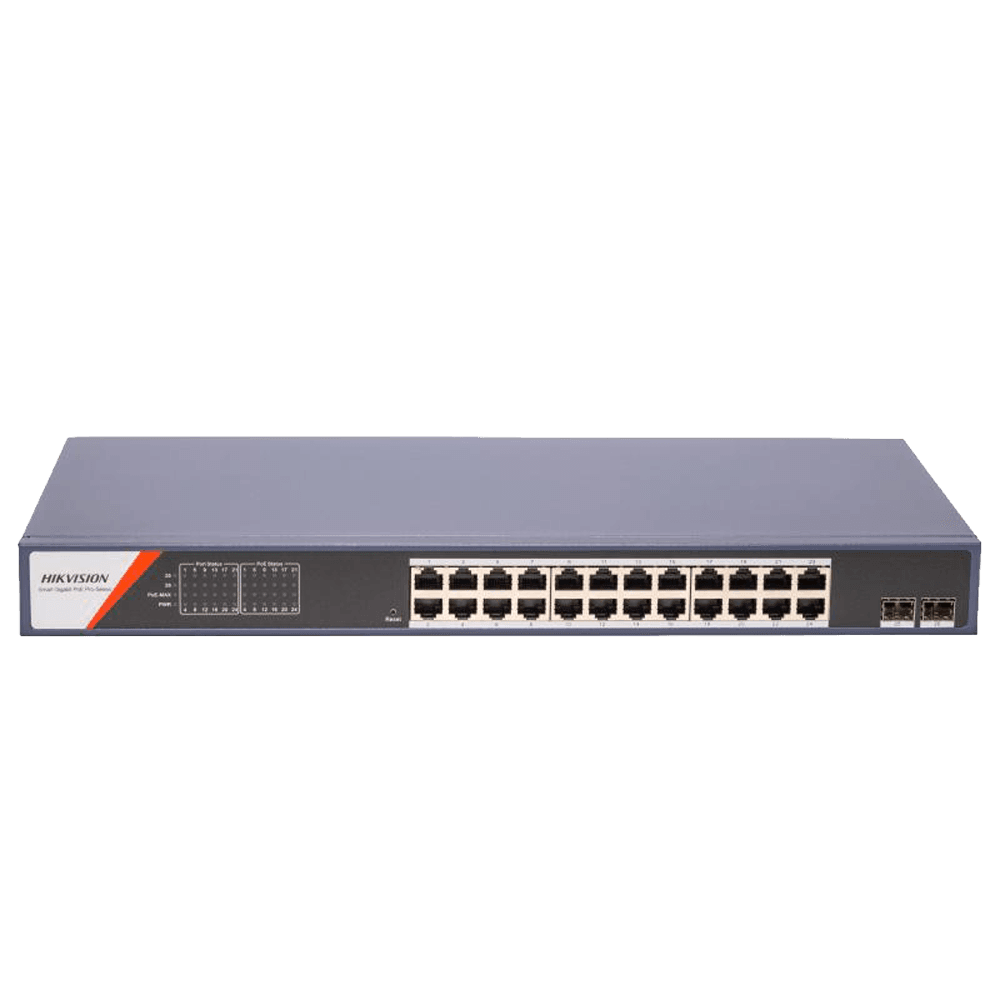 Switch Gerível HIKVISION DS-3E1526P-SI-24P2F (10/100/1000 Mbps - 30 W)