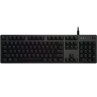 Teclado LOGITECH G512 (Estados Unidos - Logitech GX Red - Tamanho completo - Carbono), miniatura 4