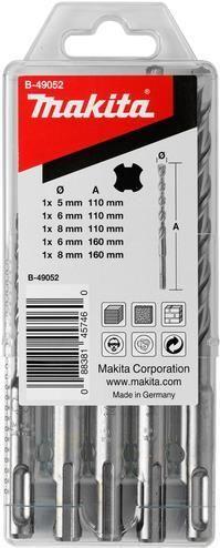 Conjunto de Brocas SDS-V-Plus MAKITA B-49052 (5 Peças), imagem 1