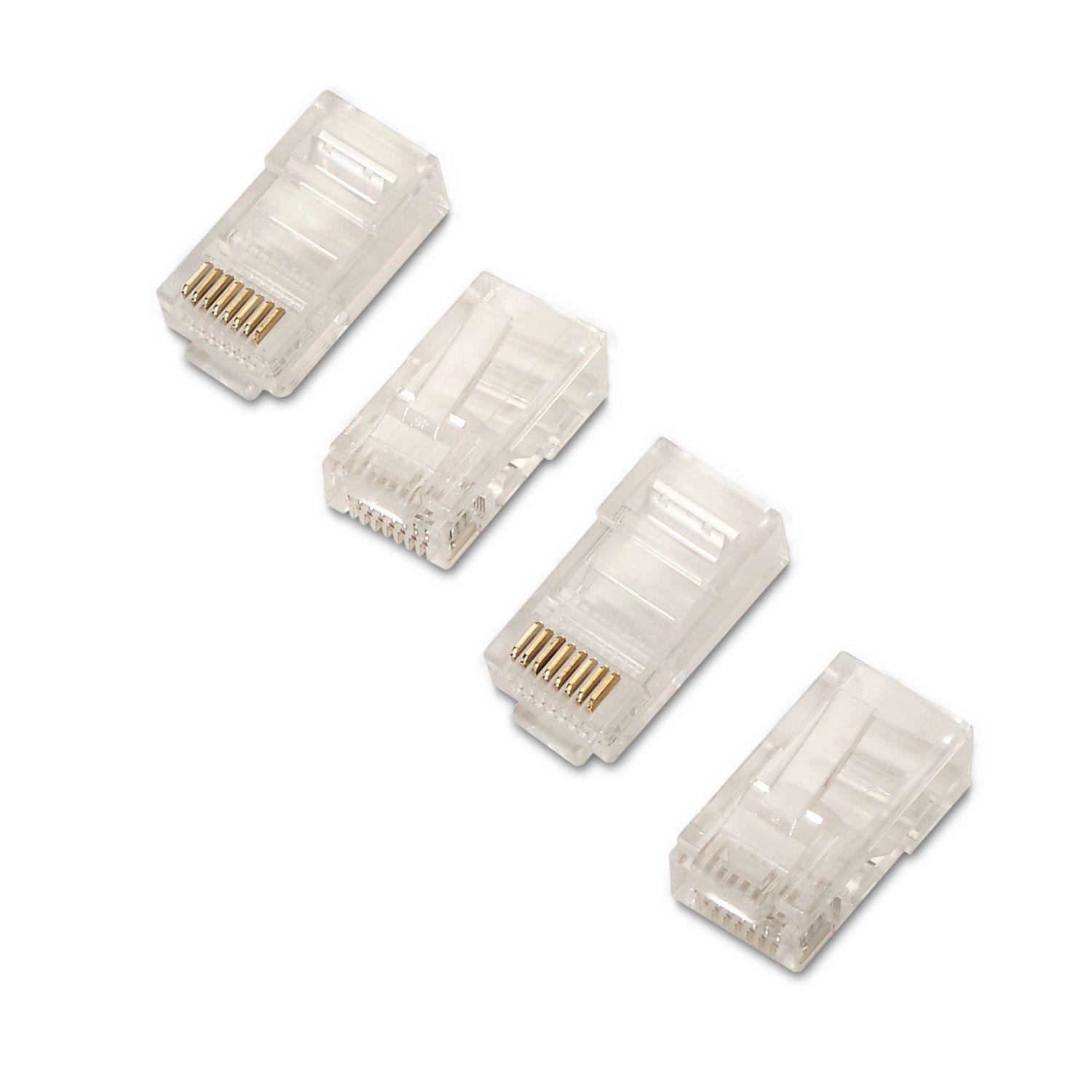 Conector RJ45 AISENS A138-0291 (Transparente)