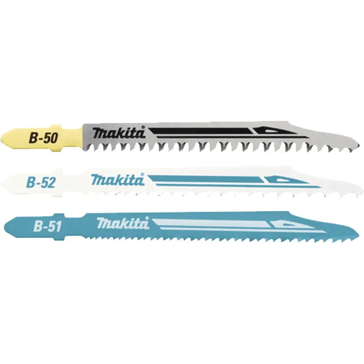 Conjunto de Lâminas para Serra Tico-Tico MAKITA B-06292 (3 Peças - 100 mm), miniatura 2