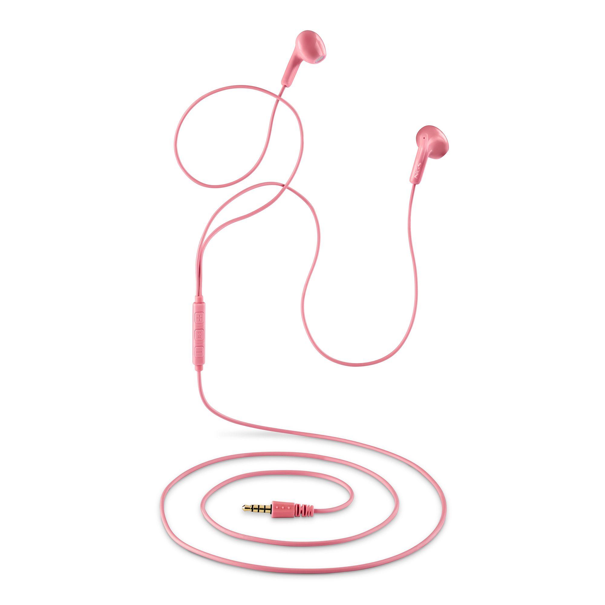 Auscultadores NGS Cross Flip (Binaural - Com fios - Intra-aural - Rosa), miniatura 5