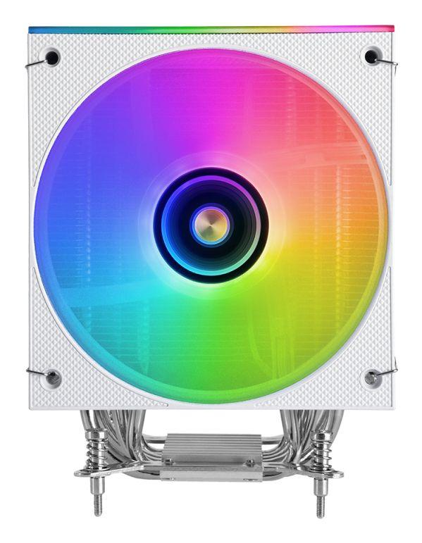 Dissipador CPU MARS GAMING MCPU-LCD (120 mm - 2600 RPM - Multi - Branco) — miniatura 2