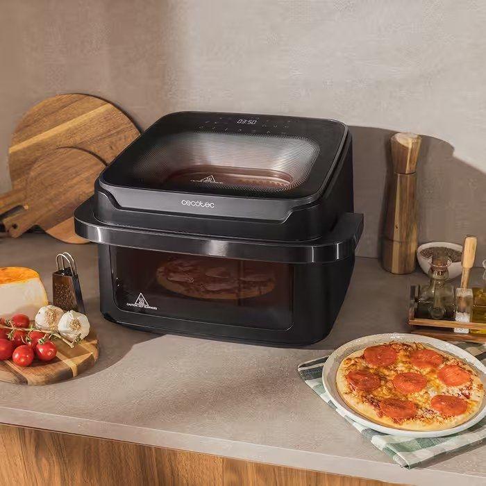 Fritadeira de Ar CECOTEC Cecofry Advance 10000 Full Vision (2200 W - 200 °C - Incorporado - Preto), miniatura 5