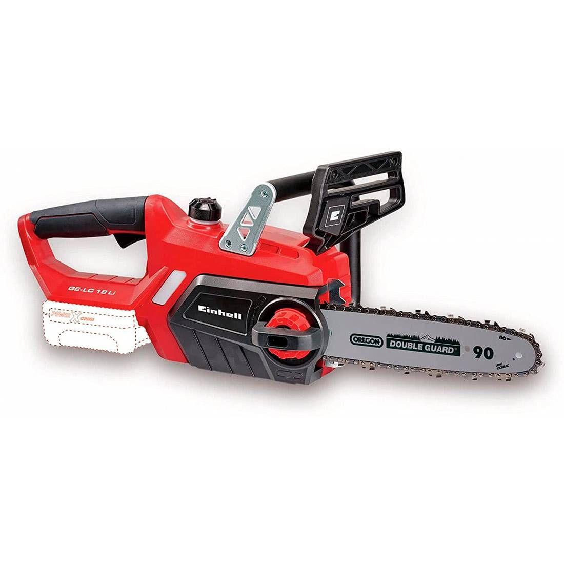 Motosserra a Bateria EINHELL GE-LC 18/25 Li - Solo (Preto e Vermelho)
