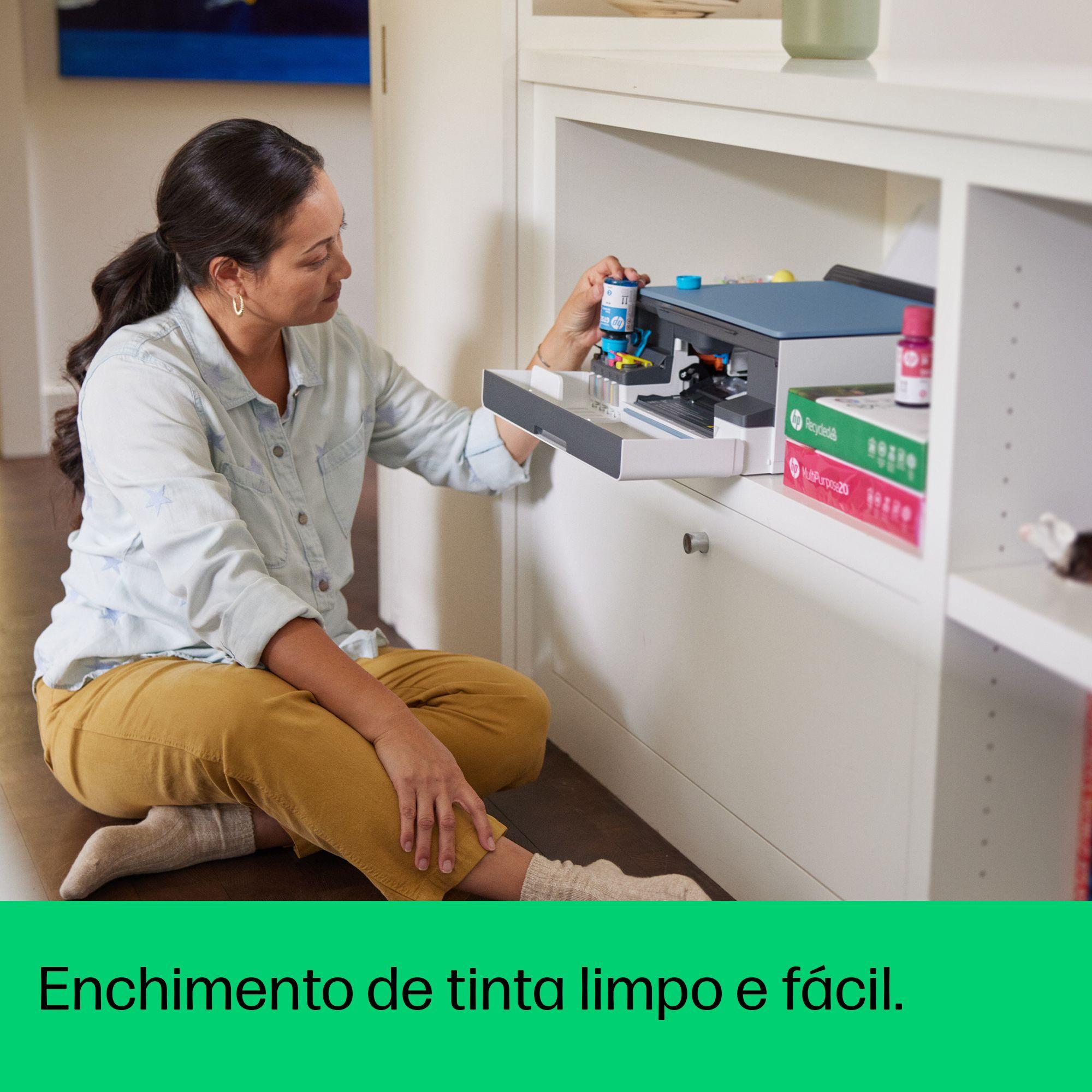 Impressora Multifunções HP Smart Tank 5106 (A4 - Impressão a cores - 100 folhas - Azul), miniatura 8