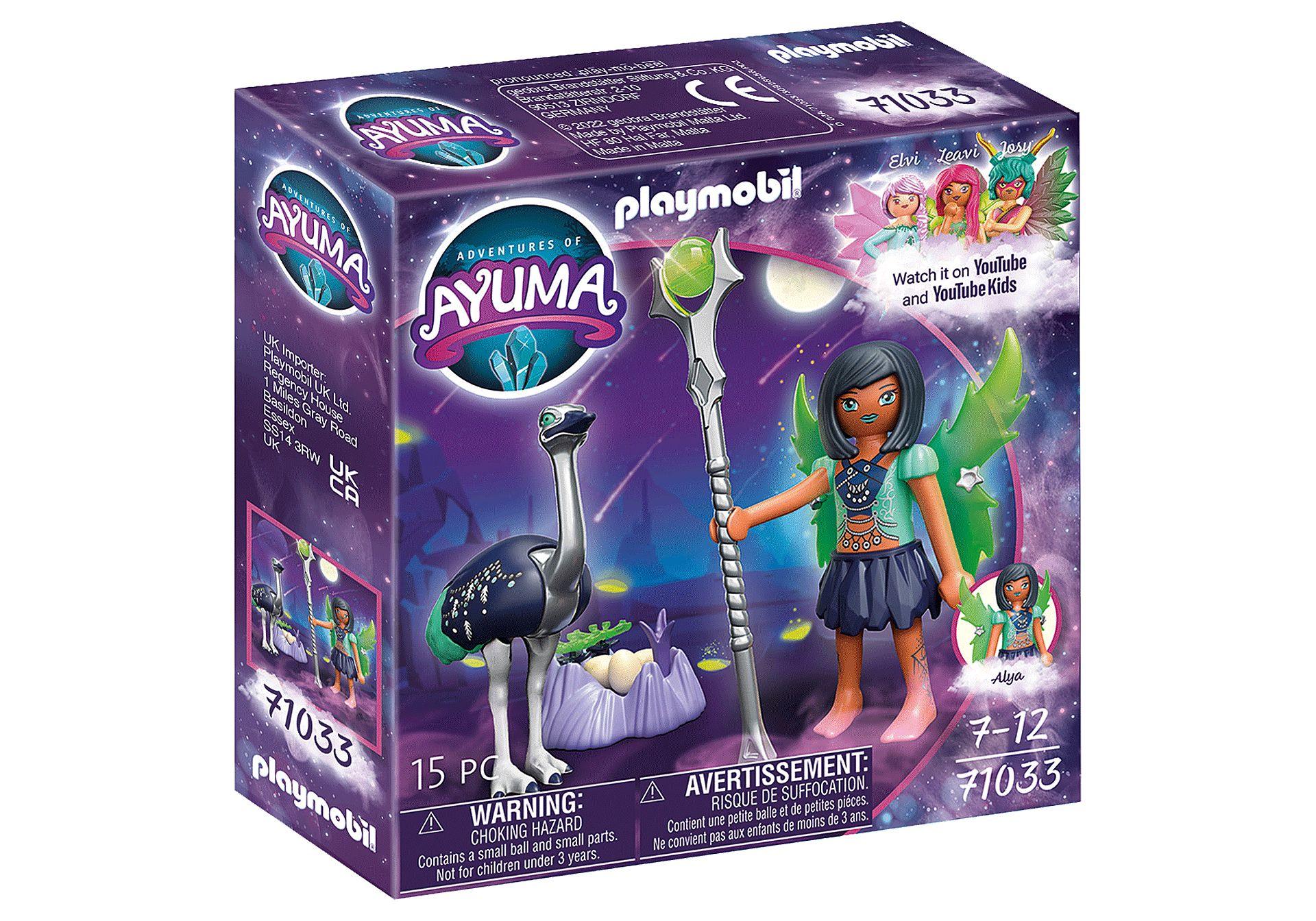 Conjunto de Figuras PLAYMOBIL Ayuma 71033 (7 anos - Multicor)