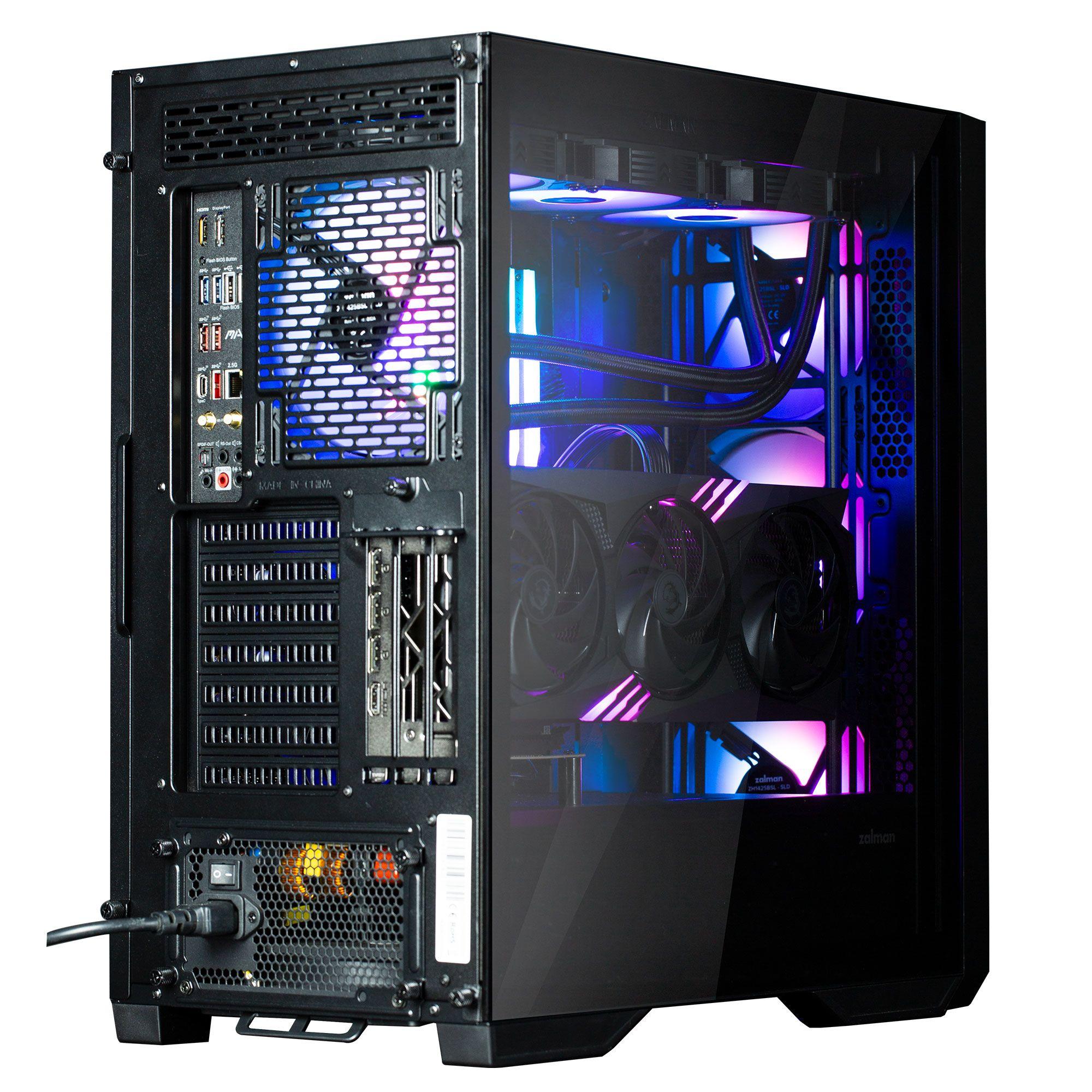 Caixa de Computador ZALMAN Z9 Iceberg MS (Midi Tower - Plástico, aço, vidro temperado - 18,5 cm - Preto) — miniatura 5