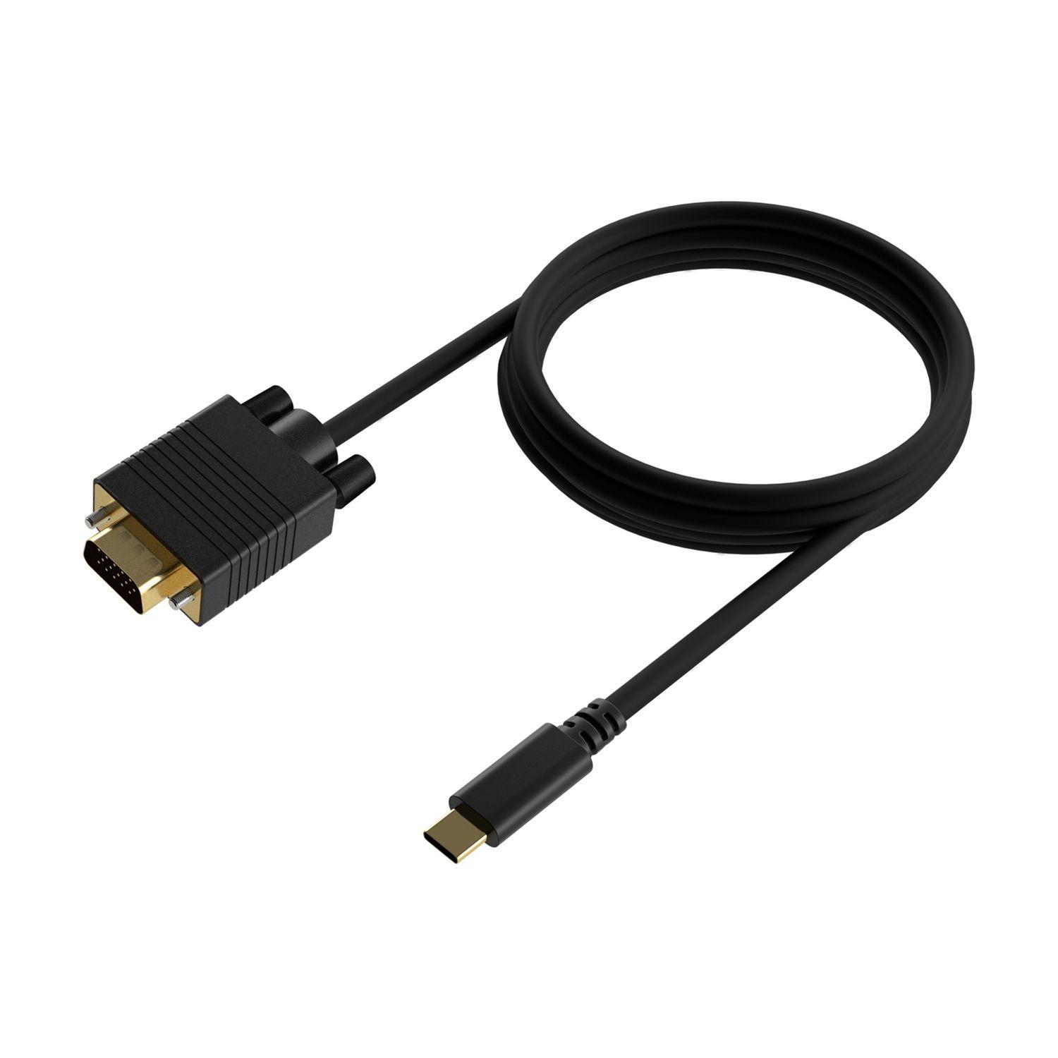 Cabo Conversor AISENS A109-0693 (1,8 m - USB Type-C - Preto), miniatura 2