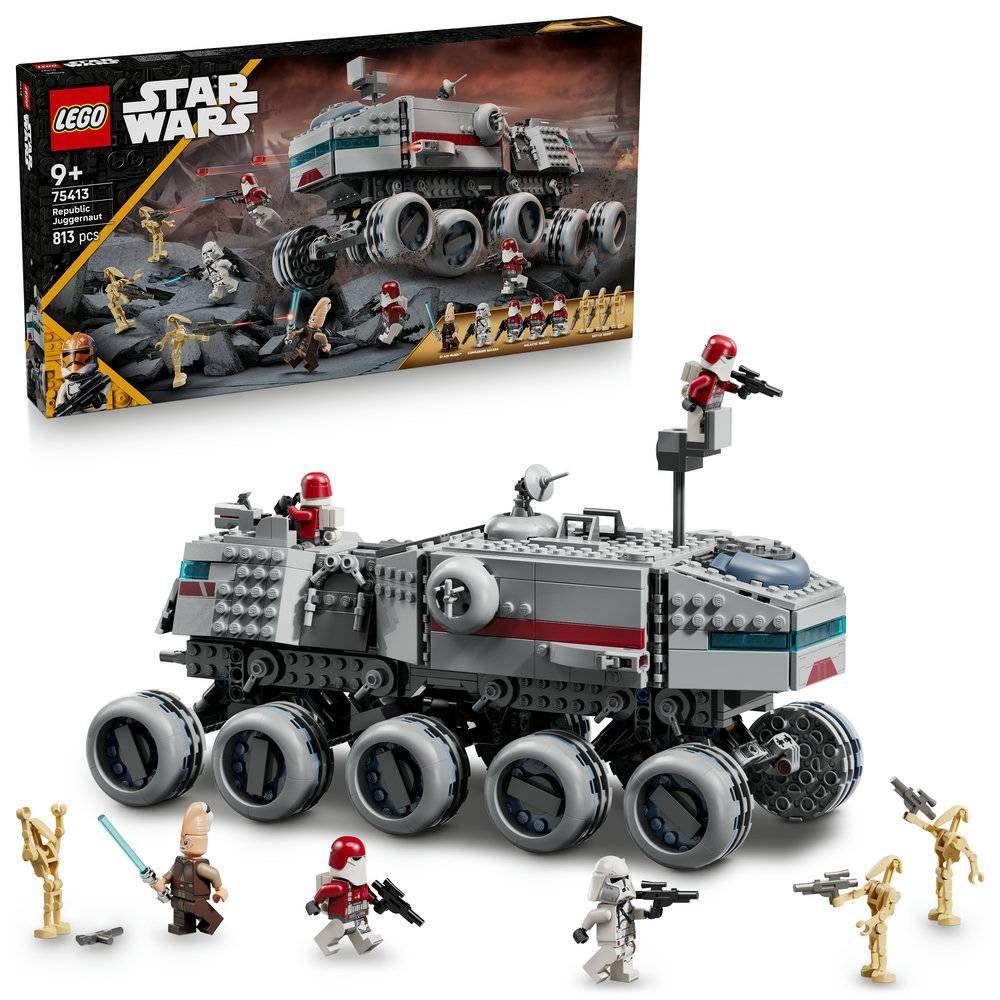 LEGO 75413 Star Wars Juggernaut da República (9+ anos - 813 peças), miniatura 3
