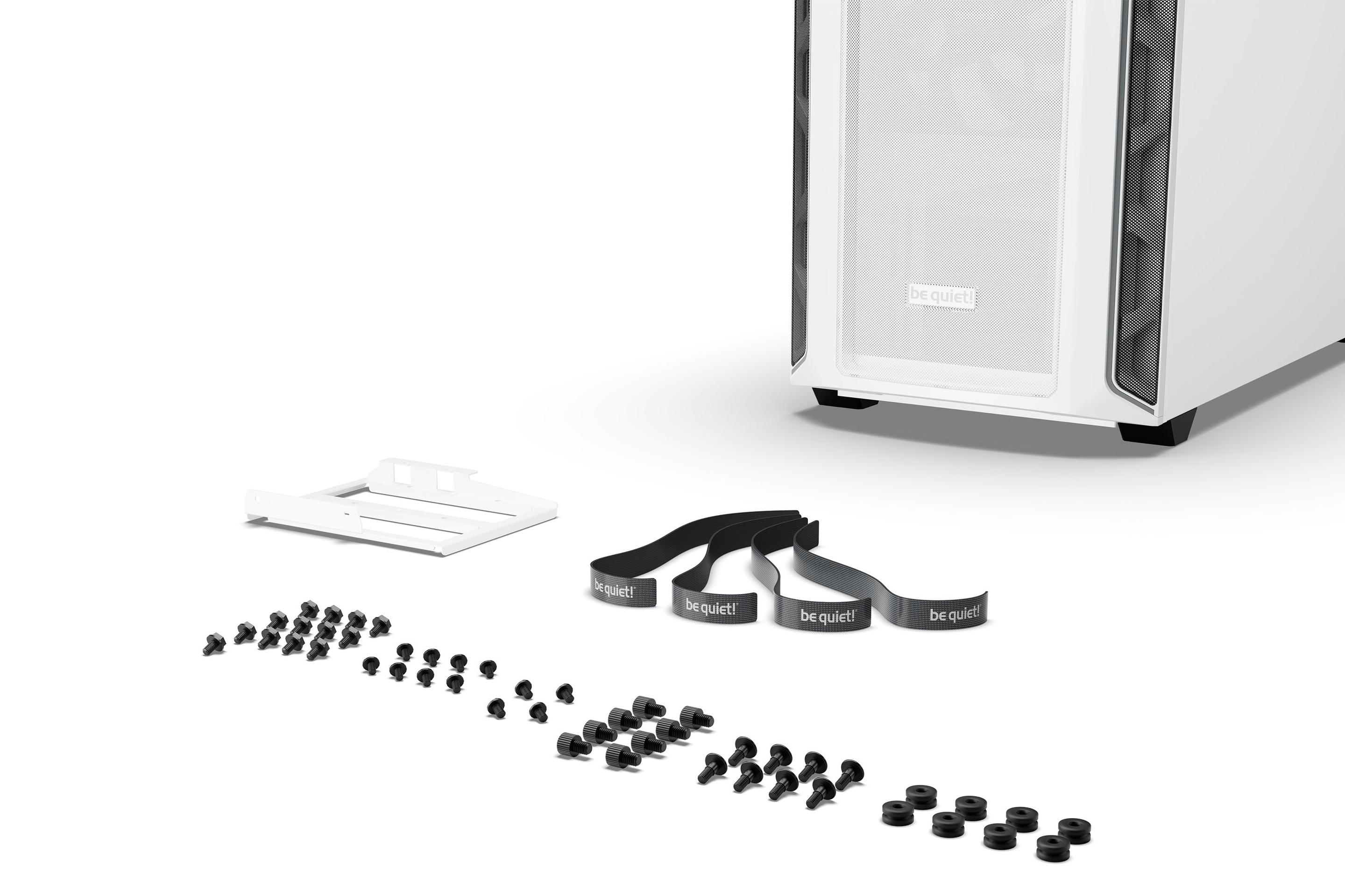 Caixa PC BE QUIET! Shadow Base 800 DX (ATX, EATX, micro ATX, Mini-ITX - ATX, PS2 - Midi Tower - Branco) — miniatura 11