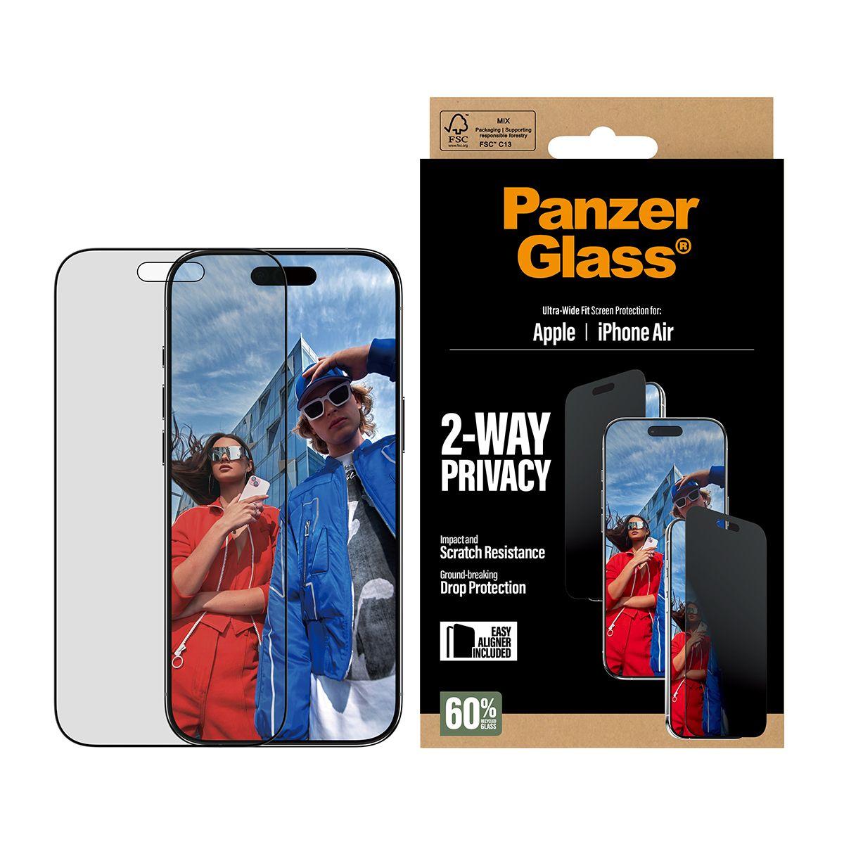 Película de Privacidade PANZERGLASS PG74944 (Apple - Transparente) — miniatura 2