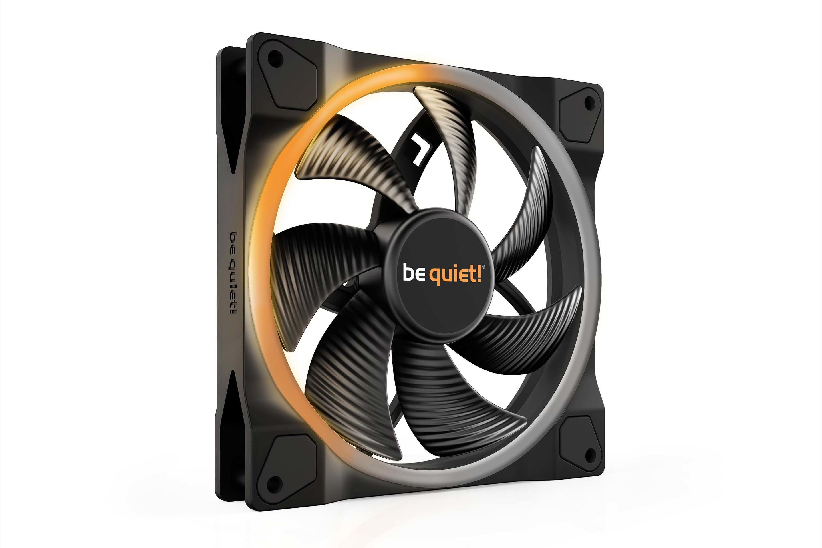 Ventoinha para Caixa PC BE QUIET! Light Wings 140mm PWM (Não suportado - 3,84 W - Preto)