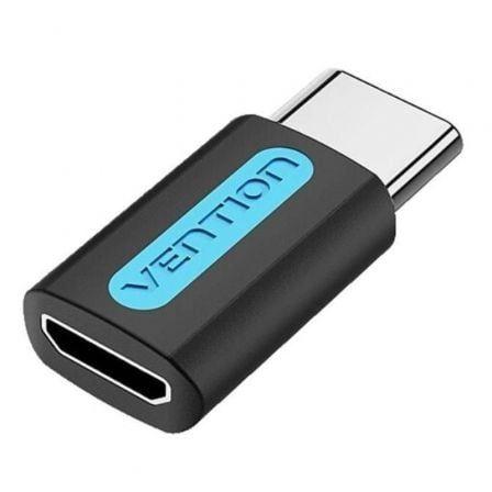 Adaptador USB-C para Micro USB VENTION CDXB0 (Micro USB B - USB-C - Preto)