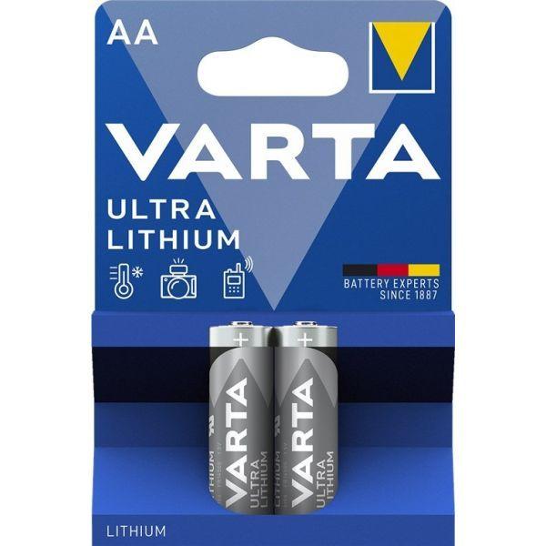 Pilhas de Lítio VARTA 06106 301 402 (Cinzento/Prateado)