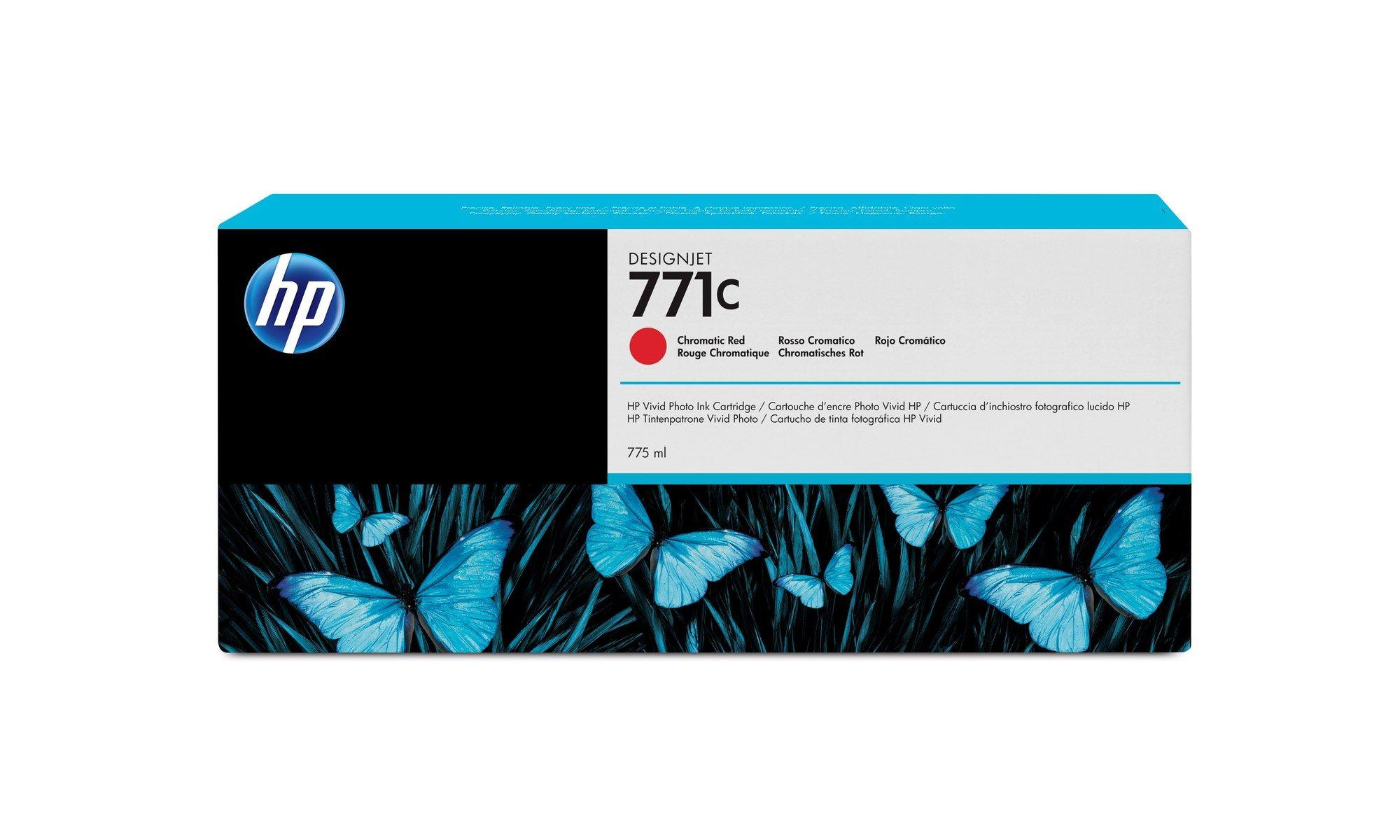 Tinteiro HP 771C (Vermelho Cromático), imagem 1