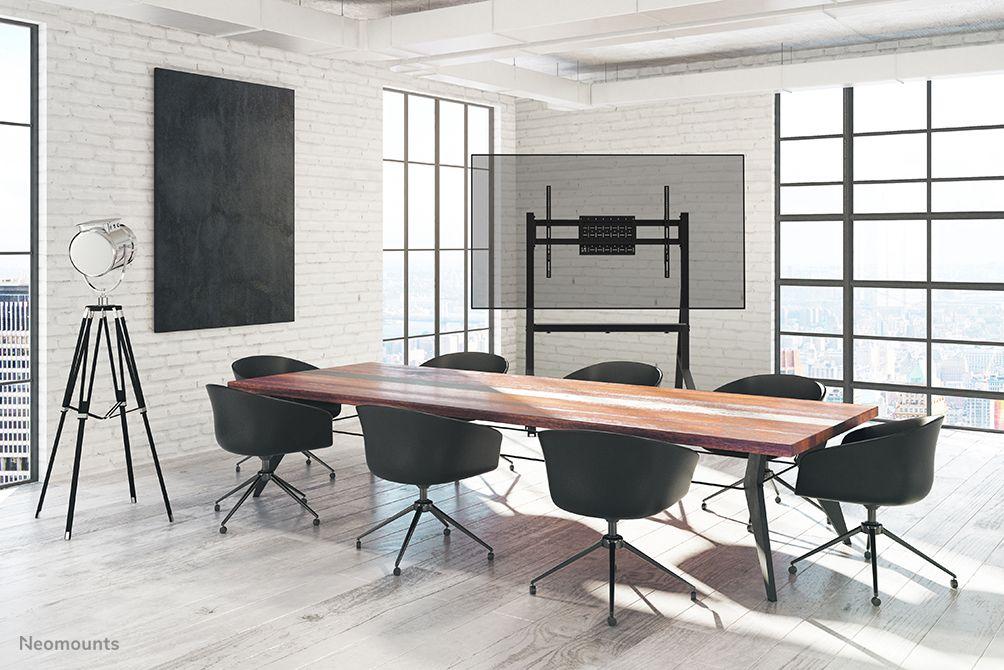 Suporte de Chão Móvel para TV NEOMOUNTS FL50-525BL1 (55–86" - 76 kg - Preto), miniatura 17