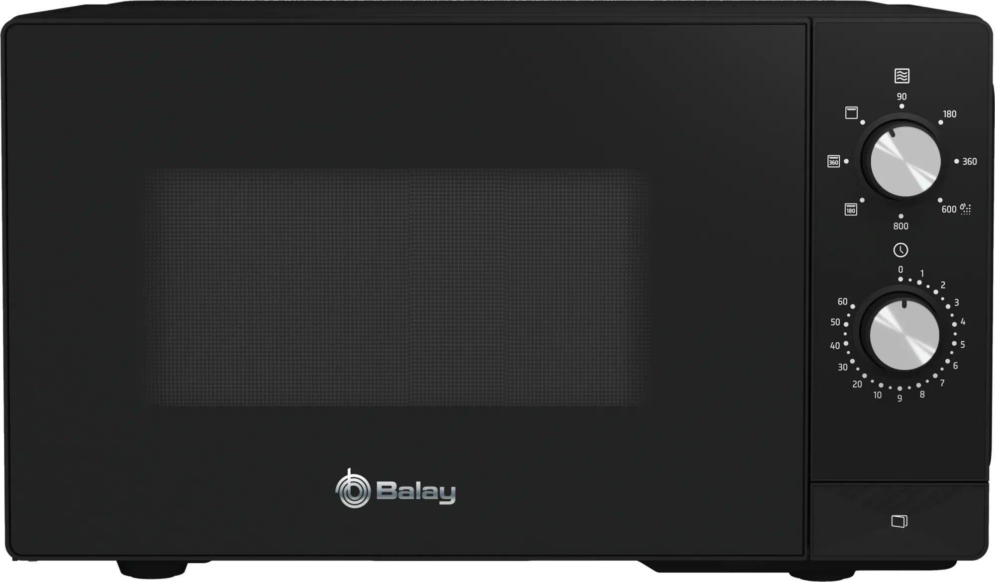 Micro-ondas BALAY 3WG3112X2 (800 W - 1000 W - 20 L - Preto)