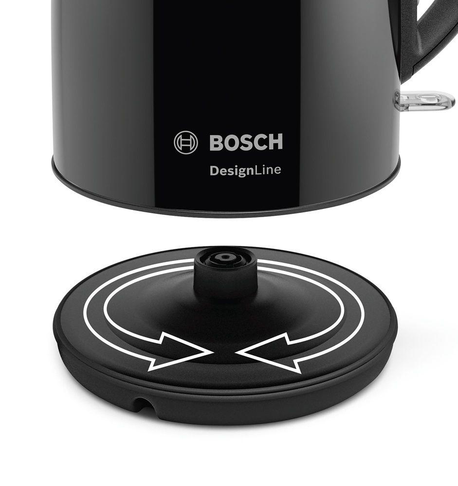 Jarro Elétrico BOSCH TWK3P423 (2400 W - 1,7 L - Aço inoxidável - Preto), miniatura 4