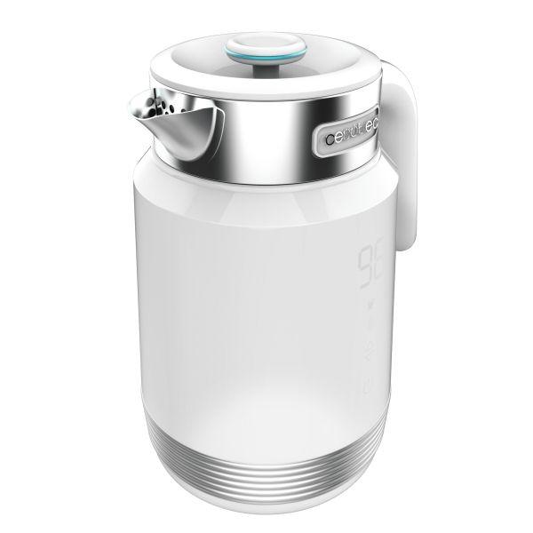 Jarro Elétrico CECOTEC ThermoSense 600 Touch (2200 W - 1,7 L - Aço inoxidável e plástico - Branco)