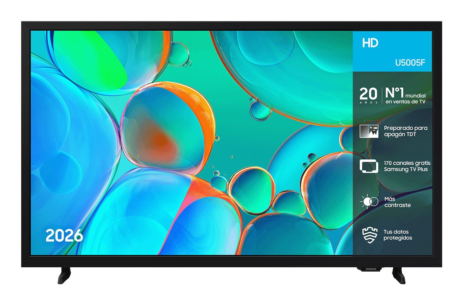 TV SAMSUNG TU32H5005FKXSP (32" - LED - HD - Preto)