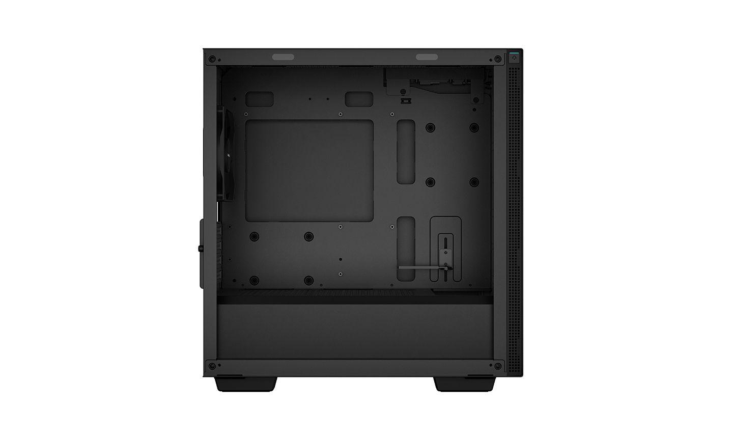 Caixa de Computador Micro-ATX DEEPCOOL CH370 (Micro ATX, Mini-ITX - ATX, PS2 - Mini Tower - Preto) — miniatura 5